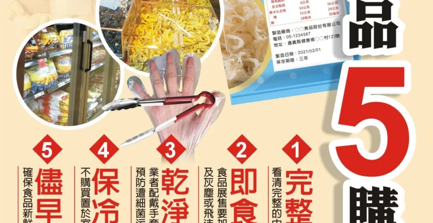 嘉縣春節食安專案　抽驗1件筍干二氧化硫超標