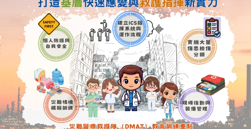 災難來臨也不慌！投縣府衛生局打造基層快速應變與救護指揮新實力