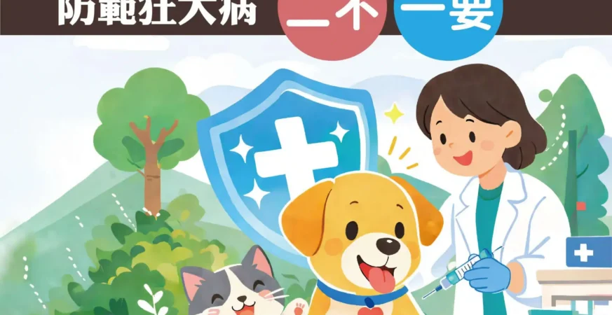 雲縣毛孩福利　4月份免費狂犬病疫苗注射活動